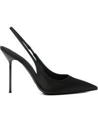 Paris Texas - Lidia Pointed-Toe Slingback Pumps - Lyst