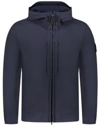 Stone Island - Zip-Up Drawstring Jacket - Lyst