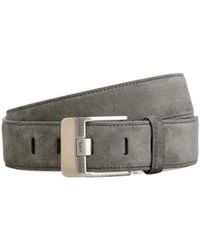 Tod's - Suede Leather Belt - Lyst