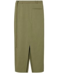 Rohe - Belt Loop Midi Skirt - Lyst