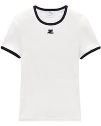 Courreges - Short-Sleeved T-Shirt - Lyst