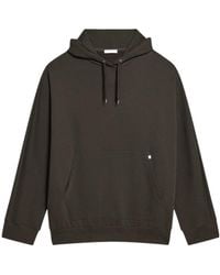 Helmut Lang Mohawk Full Zip Hoodie in Black for Men | Lyst