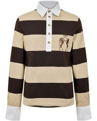 Vivienne Westwood - Striped Rugby Polo - Lyst