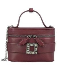 Roger Vivier - Embellished Zipped Tote Bag - Lyst