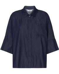 Max Mara - 'S Stmrugiada Lightweight Denim Shirt - Lyst