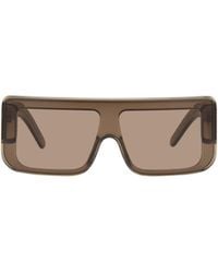 Rick Owens - Shield Frame Sunglasses - Lyst