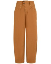 Isabel Marant - High-Waist Wide Leg Pants - Lyst