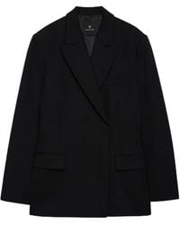 Anine Bing - Aretha Long Sleeve Blazer - Lyst