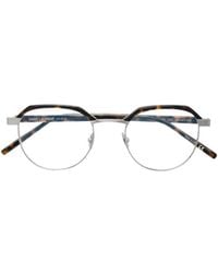 Saint Laurent - Eyewear Round Frame Glasses - Lyst