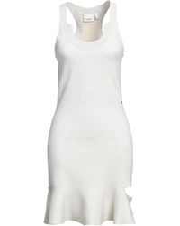 Burberry - Solid Color Sleeveless Dress - Lyst
