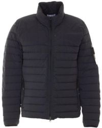 Stone Island - Zip-Up Down Jacket - Lyst