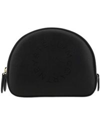 Stella McCartney - Logo Perforated Zip-Up Beauty Case - Lyst