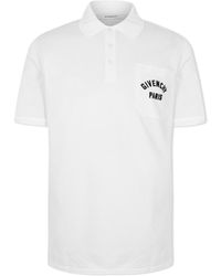 Givenchy - Solid Color Short-Sleeve Polo Shirt - Lyst