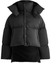 Alaïa - Hooded Quilted Shell Jacket - Lyst