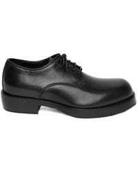 Dries Van Noten - Round Toe Lace-Up Derby Shoes - Lyst