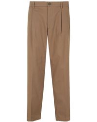 Department 5 - Casual Trousers With Belt Loops - Lyst