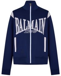Balmain - College Tracksuit Top - Lyst