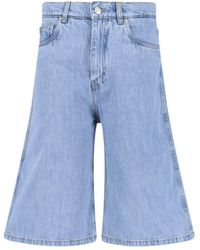 Coperni - Denim Bermuda Shorts - Lyst