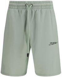 Off-White c/o Virgil Abloh - Arrow Skate Drawstring Shorts - Lyst