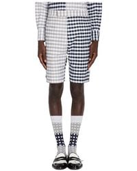 Thom Browne - Gingham Check Tailored Shorts - Lyst