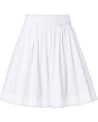 JOSEPH - Aissa Cotton Poplin Bermuda Shorts - Lyst