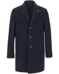 Manuel Ritz - Single-Breasted Tailored Coat - Lyst