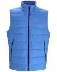 BOSS - Logo Vest - Lyst