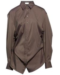 Brunello Cucinelli - Minimal Solid Color Shirt - Lyst