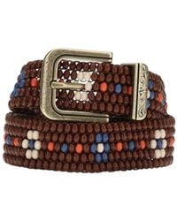 Etro - Beaded Floral Belt - Lyst