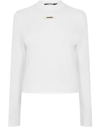 Jacquemus - Jacquard Logo Long Sleeve T-Shirt - Lyst
