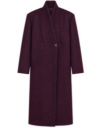 Frankie Shop - Brea Collarless Coat - Lyst