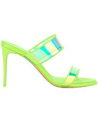 Christian Louboutin - Logo High-Heeled Sandals - Lyst