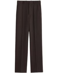 Maison Margiela - Wool Wide-Leg Trousers - Lyst