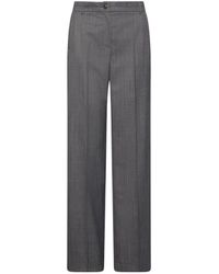 Marella - Gabardine Trousers - Lyst