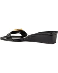 KHAITE - Smooth Leather Sandals - Lyst