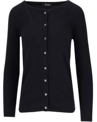 Lela Rose - Long-Sleeve Button-Up Cardigan - Lyst