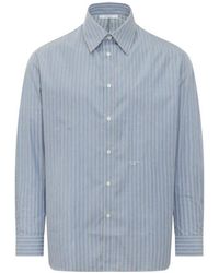 Givenchy - Couture Seam Striped Overshirt - Lyst