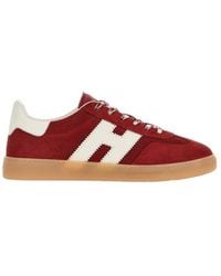 Hogan - H-Stripe Low-Top Sneakers - Lyst