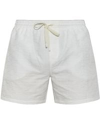 Balmain - Drawstring Swim Trunks - Lyst
