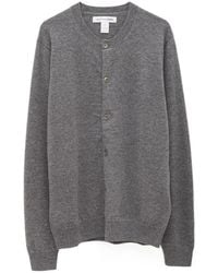 Comme des Garçons - Round-Neck Knit Cardigan - Lyst