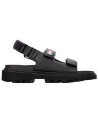 Tommy Hilfiger - Cleat Strap Flat Sandals - Lyst