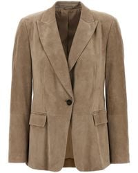 Brunello Cucinelli - Jackets - Lyst