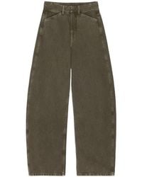Lemaire - High Waisted Curved Pants - Lyst