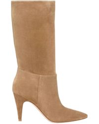 Gianvito Rossi - Round Toe Ankle Boots - Lyst