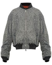 DSquared² - Embellished Bomber Jacket - Lyst