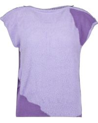 MM6 by Maison Margiela - Knitted Sleeveless Top - Lyst