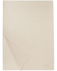 Loro Piana - Logo Cashmere Wool Shawl - Lyst