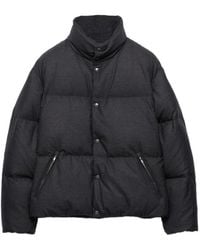 Prada - Medium-Weight Cashmere Down Jacket - Lyst