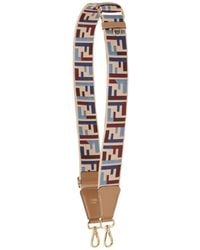 Fendi - Logo-Pattern Shoulder Strap - Lyst