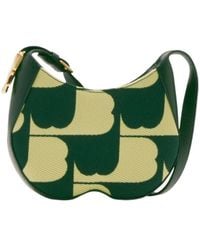 Burberry - Small Chess Leather Shoulder Bag - Lyst